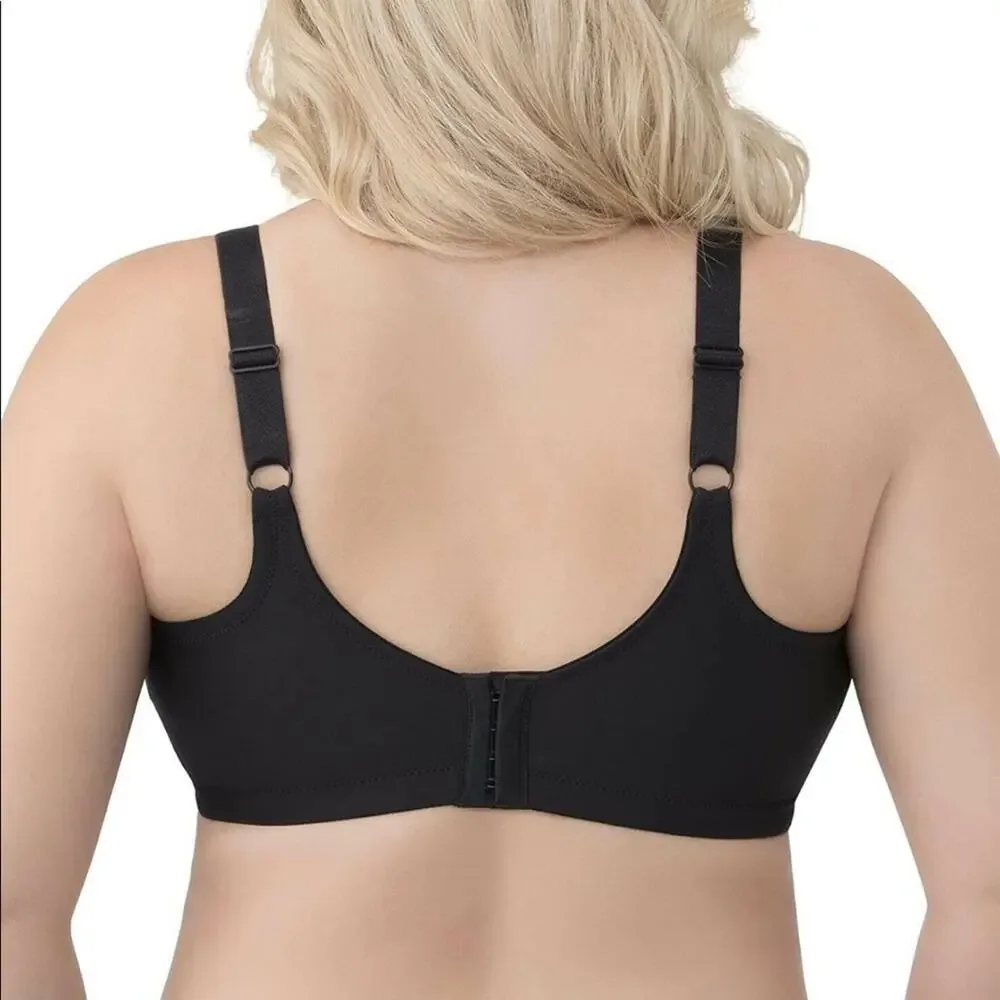 VANITY FAIR Beauty Back Smoothing Full Figure Contour Bra  Sz. 40DDD Black - Picture 2 of 4
